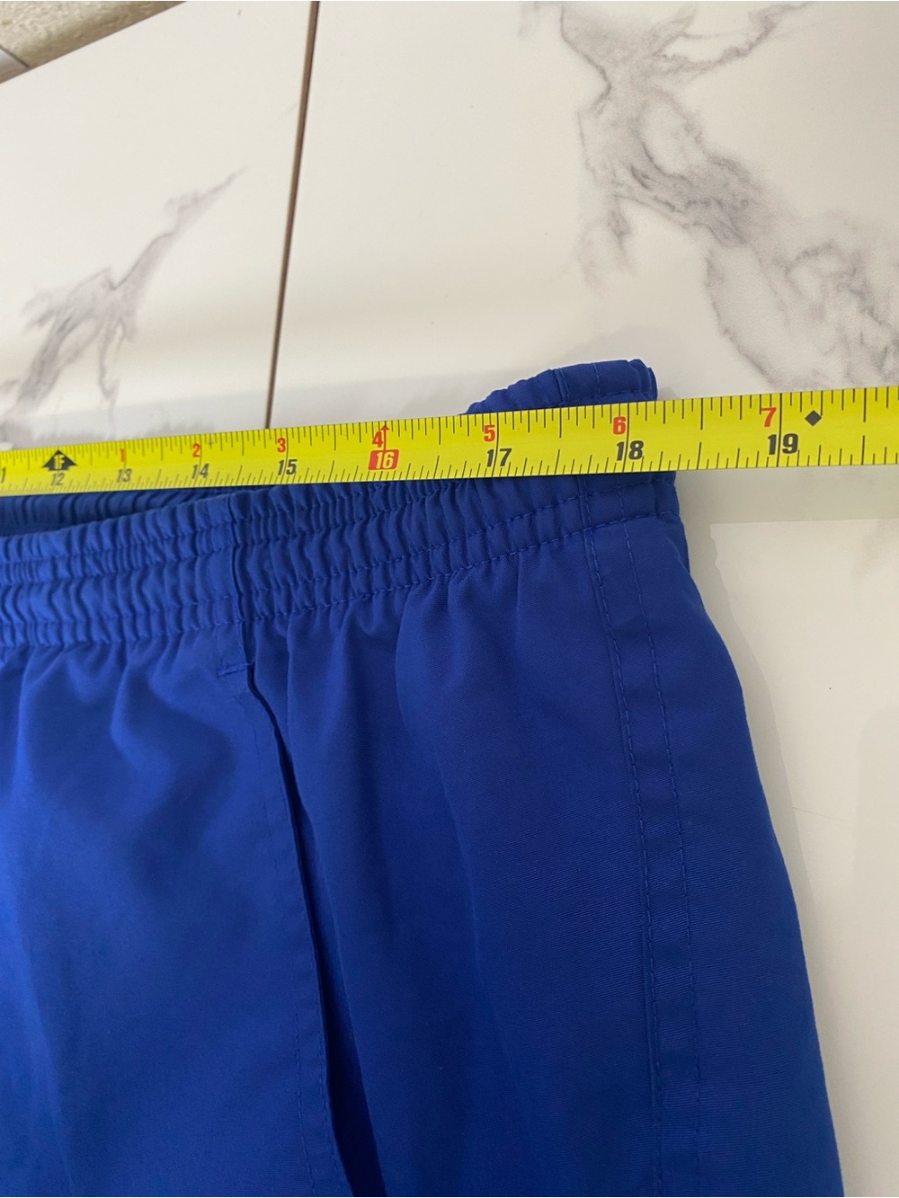 Adidas Vintage Y2K Wind Pants Blue Mesh Lined Track Bottoms Mens Size M - Picture 8 of 11